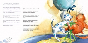 Der Kater Karl und der Punktehund, Deutsch-Englisch