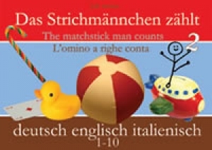 Das Strichm�nnchen z�hlt, Deutsch-Englisch-Franz�sisch