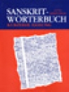 Sanskrit-W�rterbuch in k�rzerer Fassung