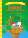 borre bouwt een boomhut