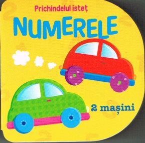 Pappbilderbuch zum Thema Zahlen in Rumänisch