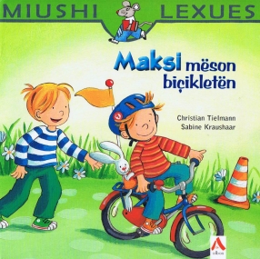 Maksi meson bicikleten - Max lernt Radfahren - Kinderbuch Albanisch