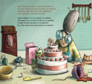 Preview: Der faule Fisch Sefa in Deutsch und Rumänisch