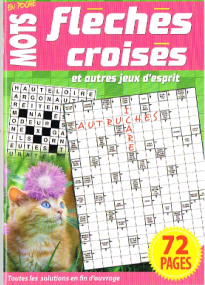 Kreuzworträtselheft aus Frankreich