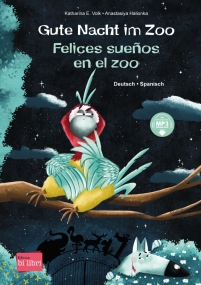 Gute Nacht im Zoo - Deutsch-Spanisches Bilderbuch mit MP3