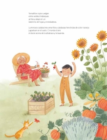 Ein Garten für uns - Deutsch-Spanisches Bilderbuch mit MP3