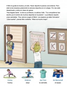 Die Sportarten - Zweisprachig in Deutsch und Spanisch