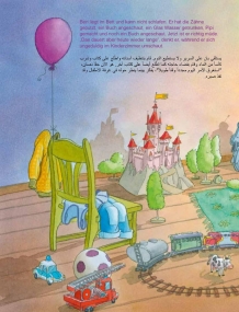 Die kleine Traummischerin - Zweisprachiges Kinderbuch in Deutsch-Arabisch mit MP3-Hörbuch