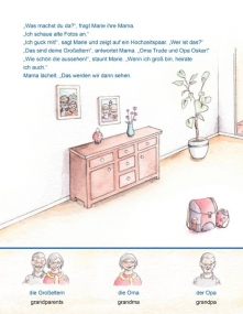 Preview: Meine Familie - Zweisprachiges Kinderbuch in Deutsch und Englisch