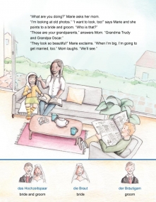 Preview: Meine Familie - Zweisprachiges Kinderbuch in Deutsch und Englisch