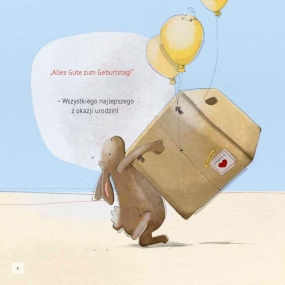 Eine Kiste Nichts - Kinderbuch in zwei Sprachen Deutsch und Polnisch