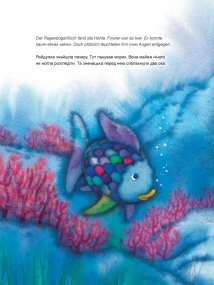Der Regenbogenfisch - Kinderbuch Deutsch-Ukrainisch mit MP3-Hörbuch