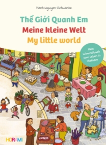 Wimmelbuch: Meine kleine Welt in drei Sprachen