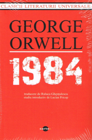 1984 von George Orwell - Rumänische Ausgabe