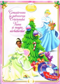 Disney-Prinzessinnenbuch in Rumänischer Sprache mit Audio CD
