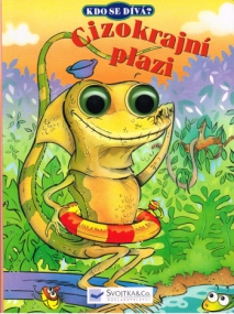 Pappbilderbuch mit einer Tiergschichte in Tschechisch