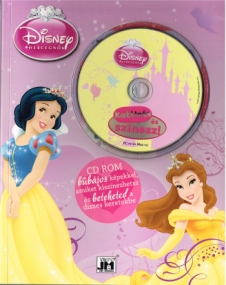 Interaktives Disney Prinzessinnen Malbuch in Ungarisch