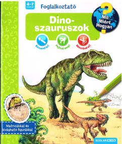Wieso? Weshalb? Warum? Aktiv-Heft: Dinosaurier - Ungarische Ausgabe