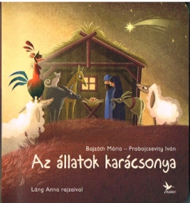 Weihnachten für Tiere - Pappbilderbuch auf Ungarisch