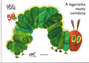 Die kleine Raupe Nimmersatt - Portugiesische Ausgabe im Großformat