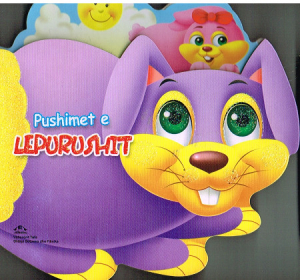 Zwei Pappbilderbücher in Albanisch