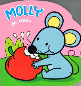 Pappbilderbuch in Niederländisch - Molly de muis