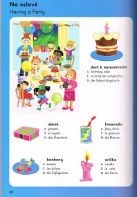 Dětský slovník: česky, anglicky, španělsky, německy - Wörterbuch: Tschechisch, Deutsch, Englisch, Spanisch