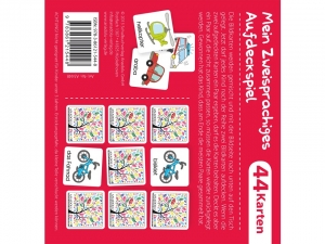 Mehrsprachiges Aufdeckspiel Fahrzeuge, Deutsch-Türkisch