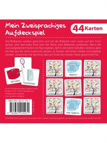 Mehrsprachiges Aufdeckspiel Zu Hause, Deutsch-Türkisch