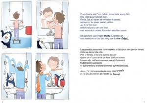 Wie Papa, Kinderbuch in Deutsch-Französisch