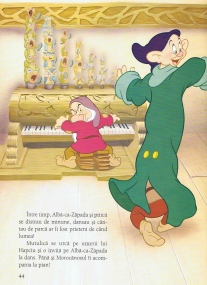 Disney's Schneewittchen auf Rumänisch (mit CD)