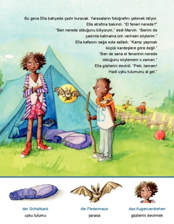 Im Wald - Deutsch-Türkisches Kinderbuch