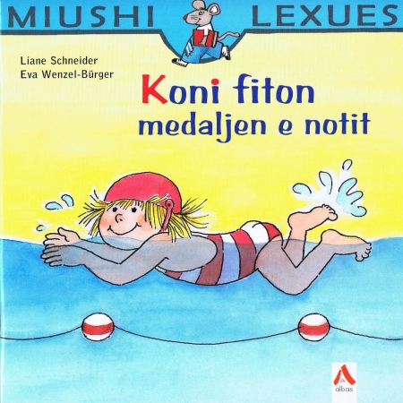 Koni fiton medaljen e notit - Connie macht das Seepferdchen - Kinderbuch Albanisch