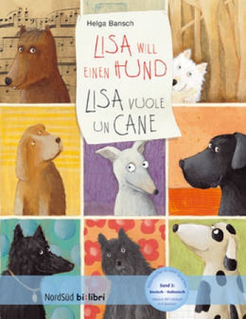 Lisa will einen Hund, Deutsch-Englisch