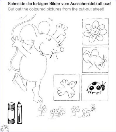 Hallo, liebe Maus! Im Kindergarten, Deutsch-Polnisch