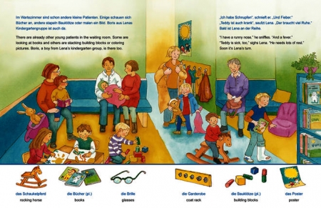 Beim Kinderarzt, Bilingual Deutsch - Russisch