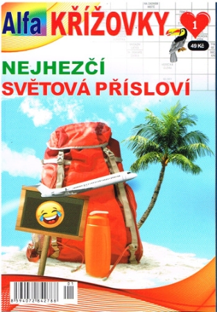 Kreuzworträtselheft aus Tschechien - Křížovky o psech