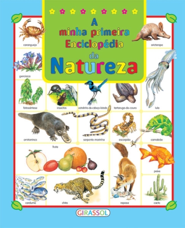 Enzyklopädie zum Thema Natur - Ausgabe in Portugiesisch