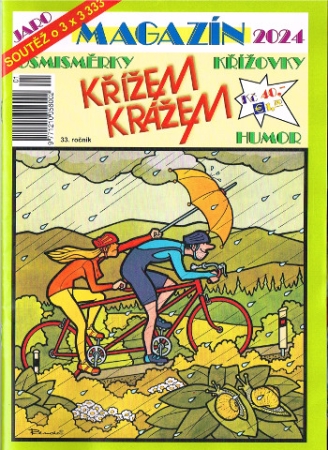 Rätselheft mit Witzen in Tschechisch