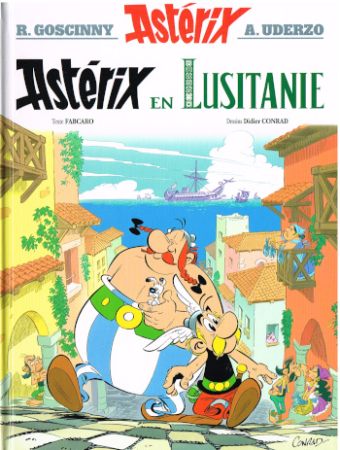 Asterix Band 41- Asterix in Lusitanien Französische Ausgabe