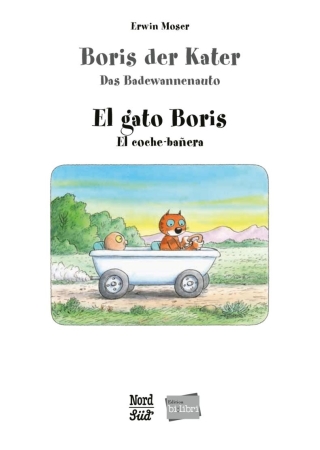 Boris der Kater – Das Badewannenauto - Kinderbuch in Deutsch und Spanisch