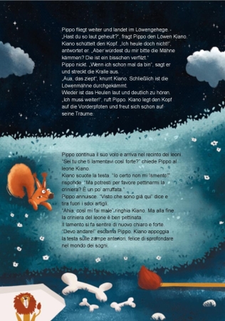 Gute Nacht im Zoo - Deutsch-Italienisches Bilderbuch mit MP3