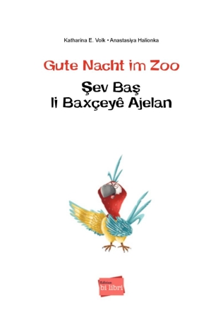 Gute Nacht im Zoo - Deutsch-Kurdisches Bilderbuch mit MP3