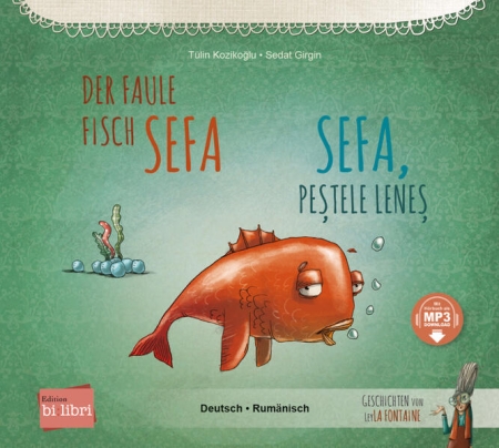Der faule Fisch Sefa in Deutsch und Russisch