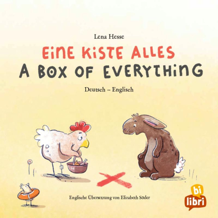 Eine Kiste Alles - Kinderbuch in zwei Sprachen Englisch  und Deutsch