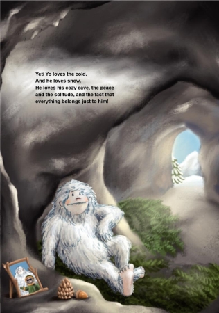 Yeti Jo - Bilderbuch in Deutsch und Englisch