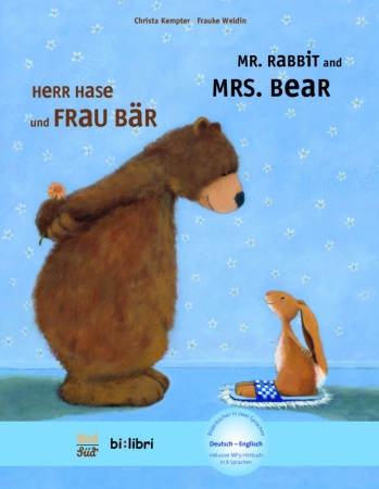 Herr Hase & Frau Bär, Kinderbuch in zwei Sprachen Deutsch - Englisch