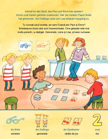 1, 2, 3 im Kindergarten Deutsch - Rumänisch Rumänisch