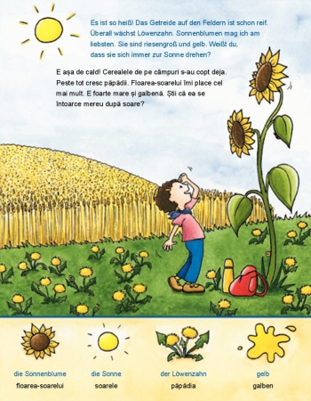 So bunt ist meine Welt,  Deutsch - Rumänisch