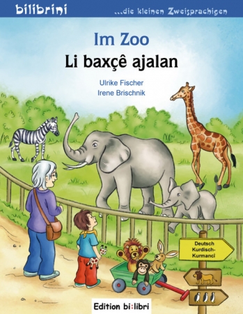 Im Zoo - Zweisprachiges Kinderbuch in Deutsch und Kurdisch (Kurmancî)